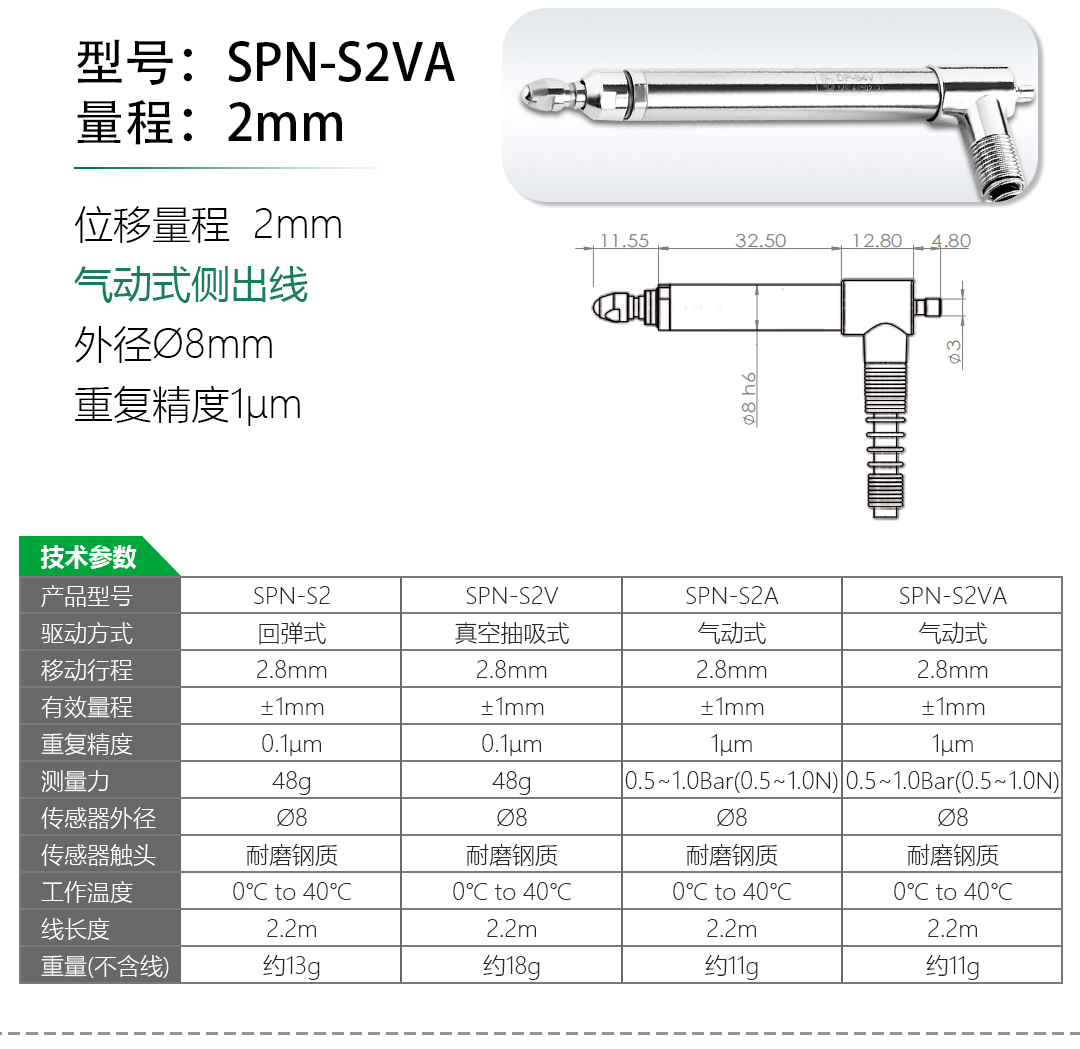 LVDT位移傳感器-接觸式位移傳感器